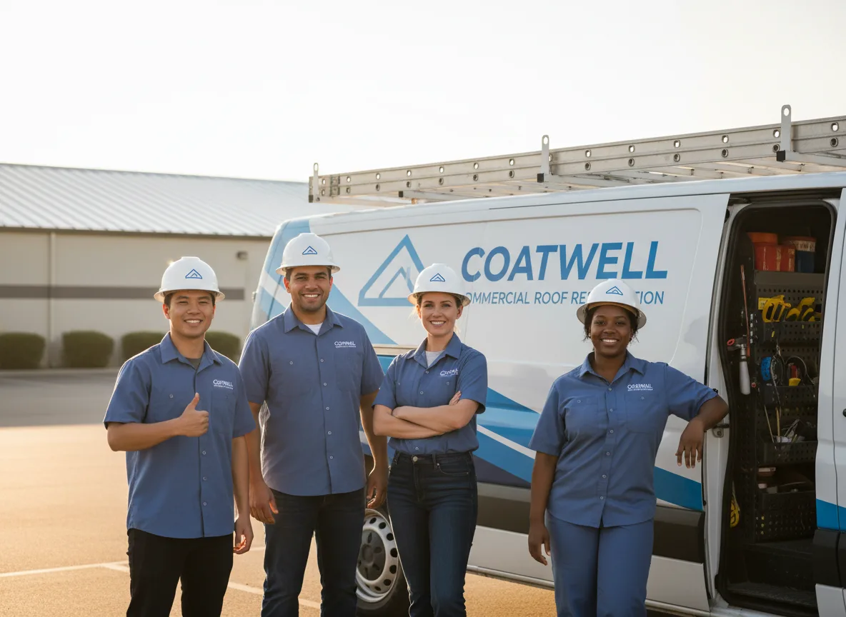 Commercial roof coating company in Chula, GA